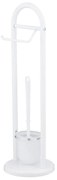 WENKO 17092100 - Szczotka do WC SIENA 19x63 cm biała/satyna