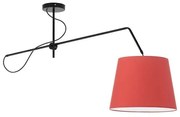 Ruchoma lampa wisząca z abażurem F8-K69