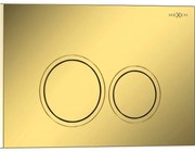 Mexen Tex 01 przycisk spłukujący, złoty szampański błyszczący - 6101-08