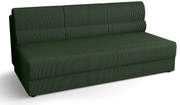 Zielona rozkładana sofa z pojemnikiem D7-B01