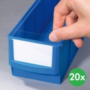 Allit Etykiety na opis ShelfBox, szerokość 150 mm, 20 szt.