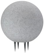 Lampa zewnętrzna ARGENTO 1xE27/15W/230V śr. 30 cm IP65 szary