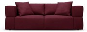 Bordowa sofa 214 cm Esther – Milo Casa