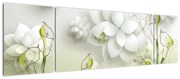 Obraz z kwiatami (170x50 cm)