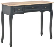 Czarna konsola z szufladami A4-K84