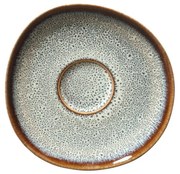 Szaro-brązowy kamionkowy spodek Villeroy &amp; Boch Like Lave, 15,5x15 cm
