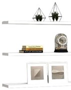 Biała półka zestaw 3 szt. Boss – Kalune Design