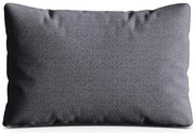 Ciemnoszara poduszka na sofę z materiału bouclé Kemi – Cosmopolitan Design