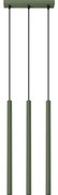 Sollux SL.1521 - Żyrandol na lince PASTELO 3xG9/8W/230V zielony