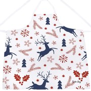 Świąteczny fartuch bawełniany Christmas Symbols – Butter Kings