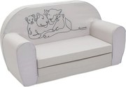 New Baby Sofa rozkładana dla dzieci Lion family