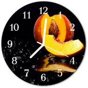 Zegar ścienny okrągły Brzoskwinia