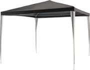 Namiot ogrodowy - antracyt, 3 x 3 m