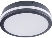 Kanlux 38789 - LED Plafon zewnętrzny BENO LED/12/18W/230V 3000/3500/4000K IP65 antracyt