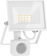 Mexen Luxpro+ naświetlacz LED z czujnikiem ruchu, 10W, Neutralna - 4000K, 1100 lm, biały - L236-010-40-20