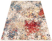 Kolorowy dywan w abstrakcyjny wzór E1-N01