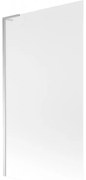 Mexen Next L parawan nawannowy 1-skrzydłowy 100 x 150 cm, szron, chrom - 895-100-000-03-30-01