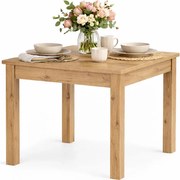 Mały kwadratowy stół dąb artisan 80x80 cm A9-Z00