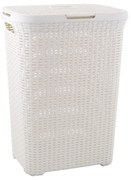 Jasnokremowy kosz na pranie Curver Hamper, 60 l