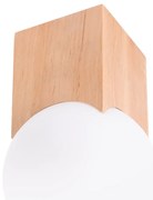 Plafon SOLIS naturalne drewno SOLLUX  LIGHTING
