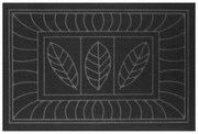 Wycieraczka gumowa pod drzwi FEUILLES, 45 x 75 cm