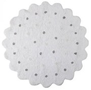 Dywan dziecięcy GALLETITA BLANCO 140x140 biały LORENA CANALS