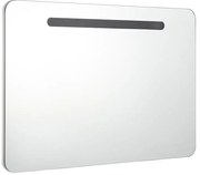 Nowoczesna szafka łazienkowa z lustrem i LED M6-P37