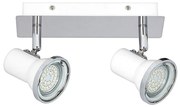 Rabalux 5498 - LED Oświetlenie łazienkowe punktowe STEVE 2xGU10/4,5W/230V
