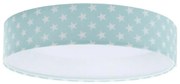 LED Lampa sufitowa GALAXY KIDS LED/24W/230V zielono-biała z gwiazdkami