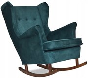 Fotel Uszak bujany morski turkus hydrofobowa LUV