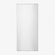 Prostokątne Lustro Ścienne 60x140 Cm Z Mdf Vuaret Czarna - Sklum