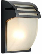 Prezent 39026 Amalfi lampa naścienna zewnętrzny, 1x 60W, E27, IP44, antracytowy