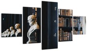 Obraz - W bibliotece (125x70 cm)