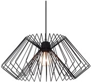 Czarna lampa wisząca Tomasucci Cage