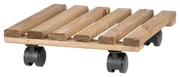 Drewniany kwietnik na kółkach (wysokość 8 cm) Indoor &amp; Outdoor – Esschert Design