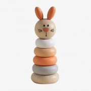 Drewniane Kółka Do Układania W Stosy Bungo Kids Multicolour Classic - Sklum