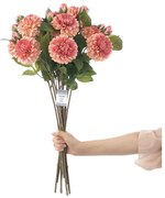 Sztuczne kwiaty zestaw 10 szt. (wysokość 62 cm) Dahlia – Restilo