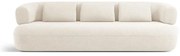 Beżowa sofa z materiału bouclé 226 cm Jenny – Micadoni Home