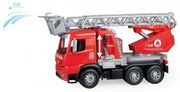 Lena Wóz strażacki z wężem wodnym Mercedes Benz Arocs, 47 cm