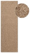 Jasnobrązowy chodnik odpowiedni do prania 80x240 cm Rocco Caramel – Elle Decoration