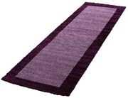 Dywan Shaggy Life ciemny fiolet 80 cm x 250 cm