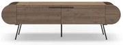 Szafka pod TV w dekorze orzecha 195x57 cm Saluso – Marckeric