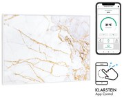 Klarstein Wonderwall Art Smart 500W Panel na Podczerwień W Formie Obrazu Marmur