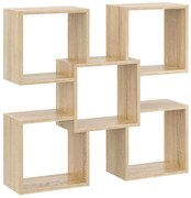 Minimalistyczna półka ścienna dąb sonoma W5-N88