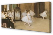 Obraz na płótnie Lekcja tańca - Edgar Degas