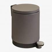 Kosz Na Śmieci Midler 5l Z Pedałem Szary Kret - Sklum