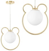 LAMPA SUFITOWA WISZĄCA Gold G105-1W