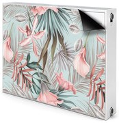 Magnes dekoracjny na kaloryfer Pastelowe kwiaty