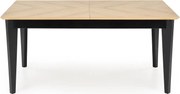 Stół rozkładany EDMONDO 160(240)x90 dąb/czarny HALMAR
