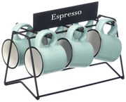 Filiżanki do espresso, 6 sztuk, 100 ml